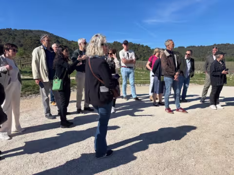 Visite architecturale commentée du site de CHATEAU LA COSTE - Le Puy-Sainte Réparade